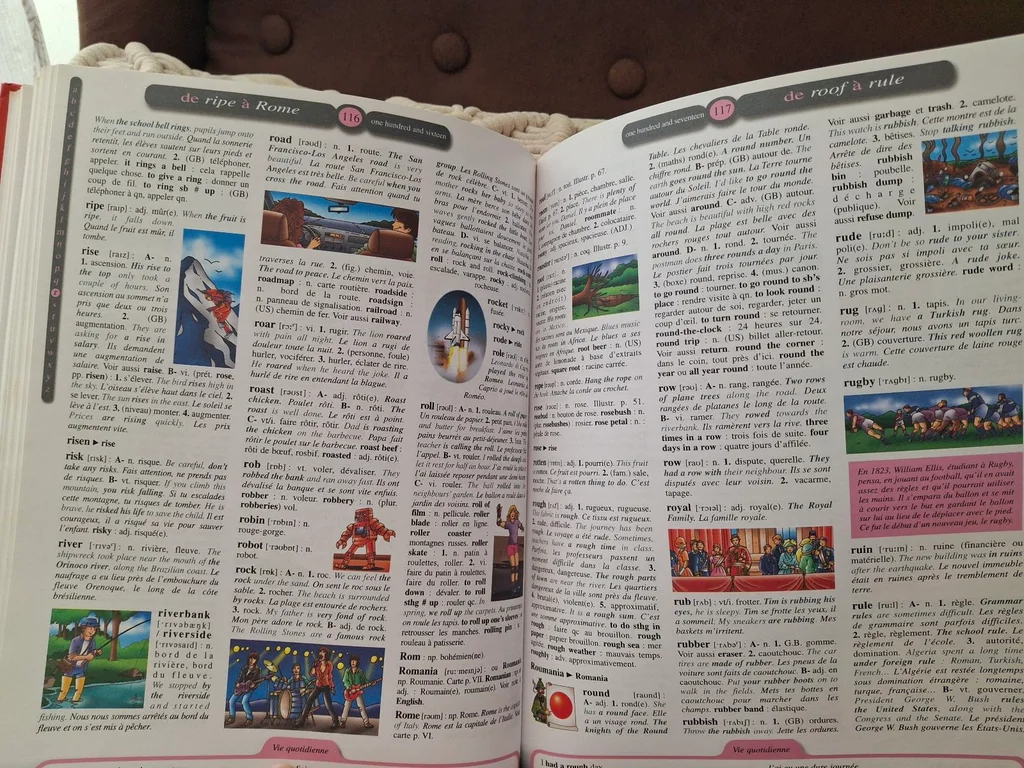 Vintage My First English Dictionary 10000 Words and Illustrations – photo 6